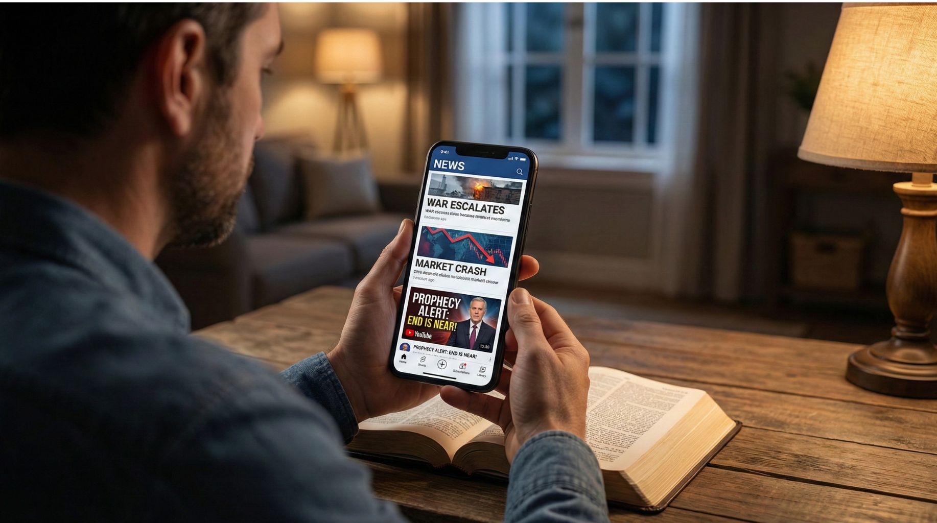 One verse calms end times panic